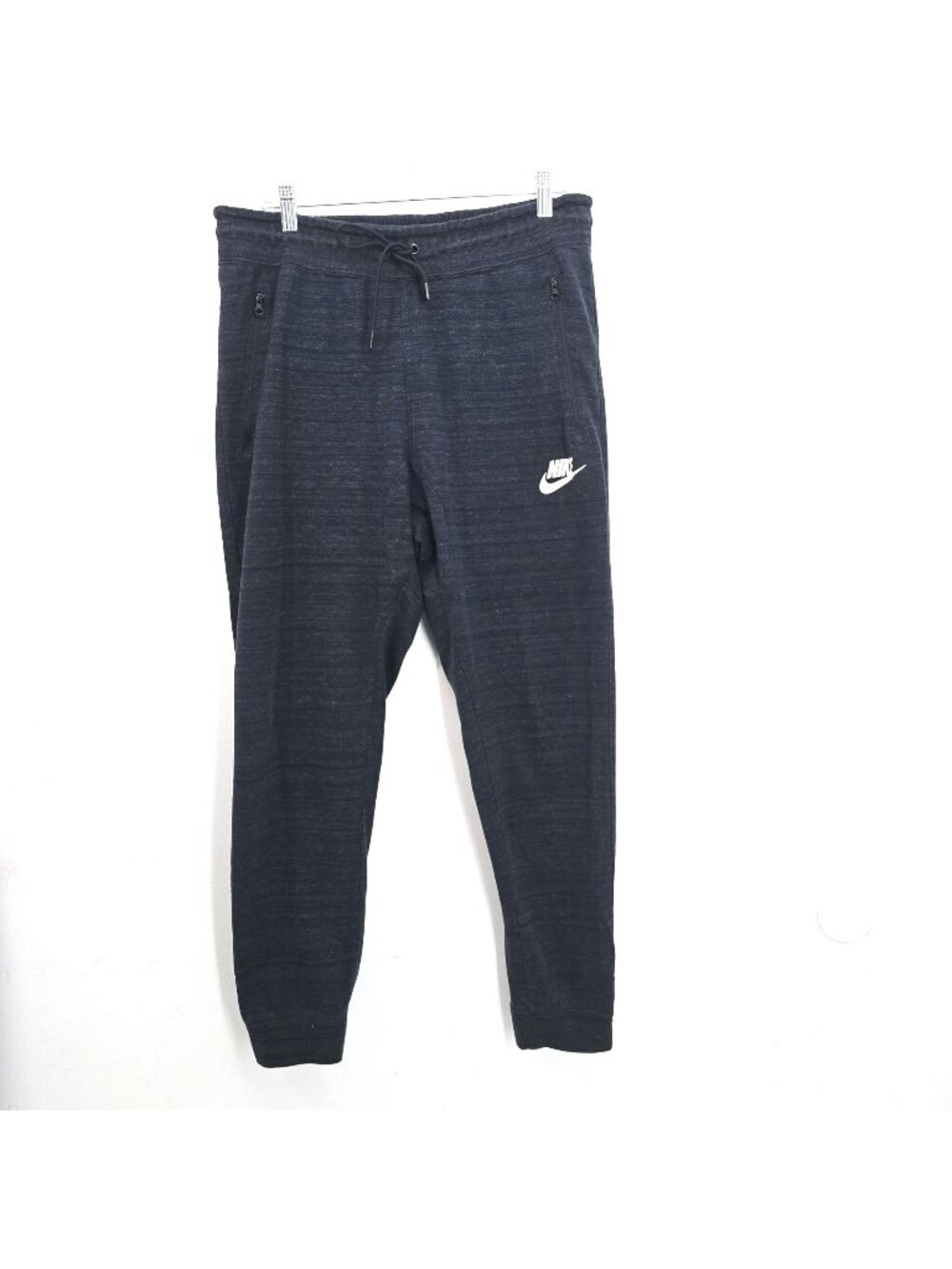 Nike Charcoal Black Heathered Jogger Sweatpants Men Size Large